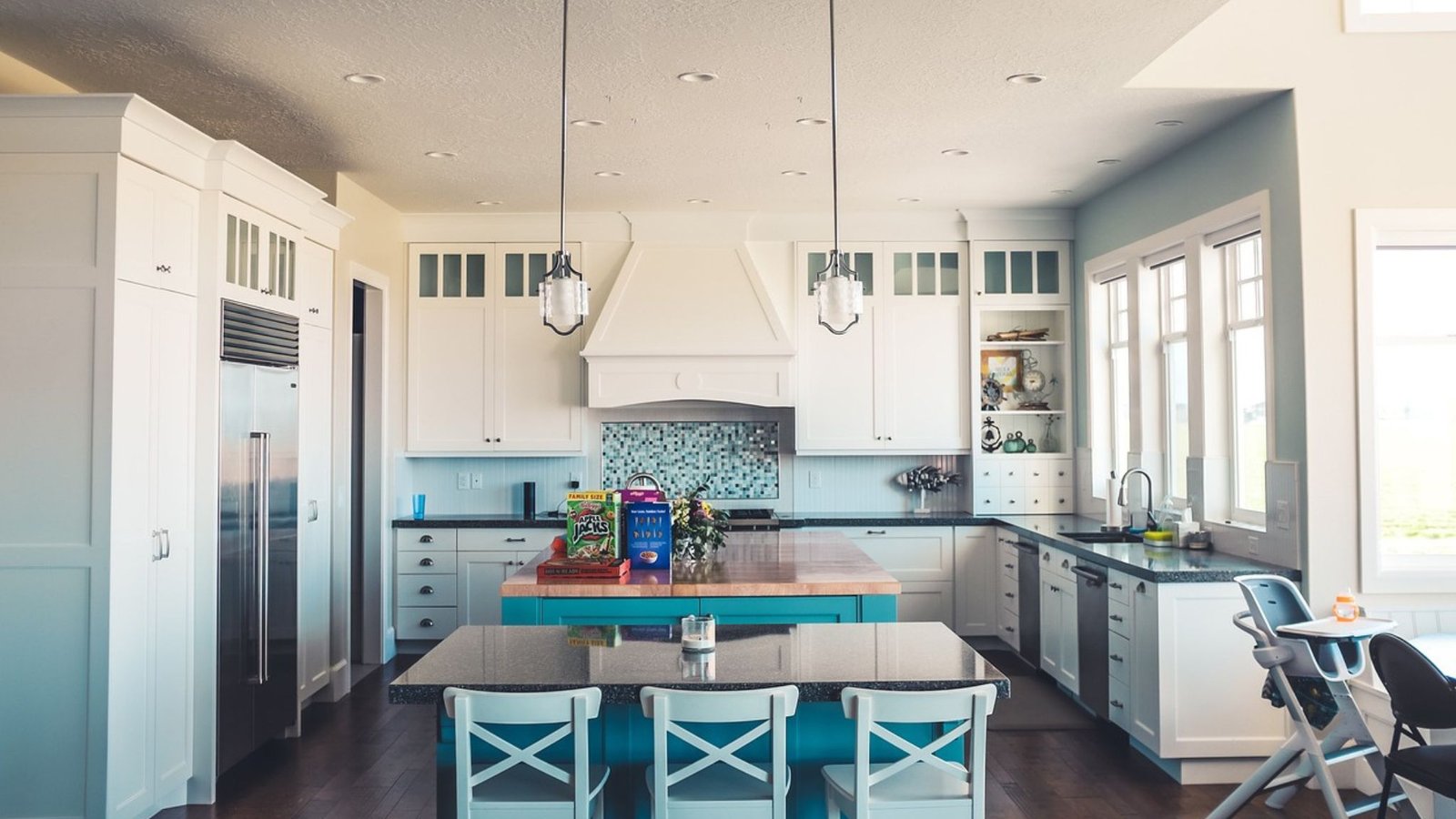 cuisine moderne blanche